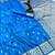 Sky blue banarasi silk saree with embossed weaving design