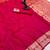 Hot pink soft silk saree with zari gala design & rich woven pallu