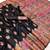 Black pashmina silk saree with kashmiri meenakari weaving & rich pallu