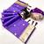 Light purple soft silk paithani saree with flora zari weaving & muniya border