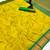 Lemon kanji gadwal silk saree with narayan peth border & dual zari motifs