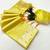 Lemon tissue silk paithani saree with floral zari weaving