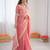 Heavy fendy silk ready-to-wear saree with elegant lace & designer blouse