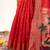 Soft khadi raw silk saree with meena weaving paithani pallu & triple muniya temple border – rich zari work