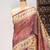 Premium soft pure tissue tussar silk saree with warli printed pallu & contrast border – traditional print