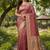 Light Plum Color Zari Meena and With Butti Work Sartin Saree
