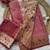 Light Plum Color Zari Meena and With Butti Work Sartin Saree