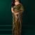 Mehendi embroidered embellished bollywood net saree with blouse