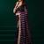 Purple embroidered embellished bollywood net saree with blouse