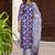 Light-purpel cotton kota checks salwar suit