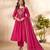 Designer anarkali suit with kurta ,pant , dupatta for women