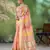 Lavender Color Weaving Zari Work Cotton art silk saree