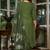 Green color smart and trendy viscose chanderi color casual kurta set