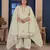 Pista color smart embroidered plus size kurta set for smart girlie looks