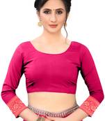 Elegant off-white embroidered kurti set with purple yoke design