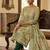 Green color ethnic partywear salwar kameez for ceremonial looks