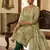 Green color ethnic partywear salwar kameez for ceremonial looks