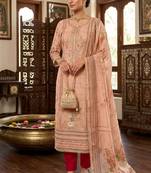 Maroon color ethnic partywear salwar kameez for ceremonial looks