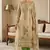 beige digital printed viscose salwar suit