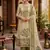 Pista color ethnic partywear salwar kameez for ceremonial looks