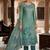 Blue color ethnic partywear salwar kameez for ceremonial looks