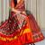 Maroon Color Lagadi Patta and weaved zari border Work Silk Patola Saree