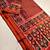 Maroon Color Lagadi Patta and weaved zari border Work Silk Patola Saree