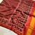 Maroon Color Lagadi Patta and weaved zari border Work Silk Patola Saree