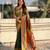 Mahendi color paithani silk fabric beautiful traditional rich saree
