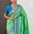 Pista color heavy  woven paithani gala designer soft silk saree