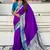 Purple color heavy  woven paithani gala designer soft silk saree