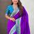 Purple color heavy  woven paithani gala designer soft silk saree