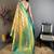 Yellow Color Weaving  Zari Border silk saree 
