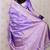 Lavender color banarasi silk saree for graceful traditional looks saree