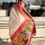 Cream color paithani silk fabric woven designer saree
