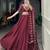 Elegant Maroon Party Wear Rangoli Silk Lehenga with Thread & Sequins Work