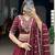Elegant Maroon Party Wear Rangoli Silk Lehenga with Thread & Sequins Work