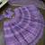 Lavender Net Lehenga Choli with Sequins, Zari & Thread Work with Dupatta