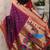 Wine color designer traditional rich ceremonial soft silk saree