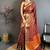 Maroon Color weaving butti work  tissue saree