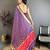 Purple Color weaving butti work  tissue saree