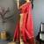 Rani Pink Color weaving butti work  tissue saree