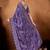 Purple color satin silk fabric ready to wear festive rich bandhani saree