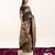 Black color banarasi silk fabric heavy partywear ceremonial saree