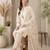Ivory embroidered pure cotton silk kurta with farshi salwar