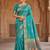 Soft Nylon Orignal Zarkan Work With Piping & Tassels Tissue Woven Saree With Blouse Set For Women's