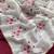 White Color  Flower Embroidory Work Tissue Saree