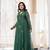 dark green chanderi silk embroidered kurta sets