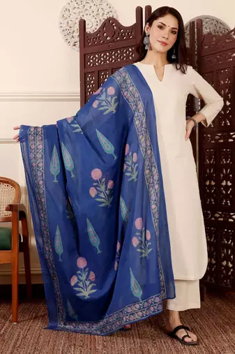 cream chanderi silk embroidered kurta sets