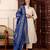cream chanderi silk embroidered kurta sets